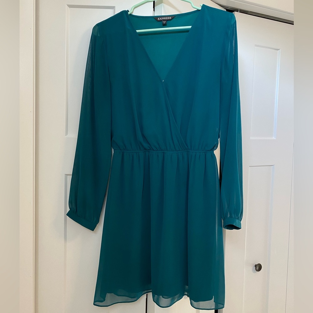Express Mini Dress w/ Sleeves